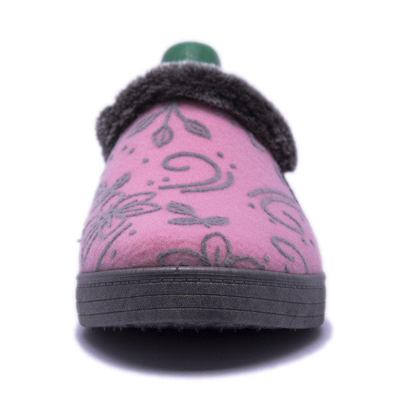 Капці жіночі із задником теплі домашні, рожеві бабуші Одеса - фото 5