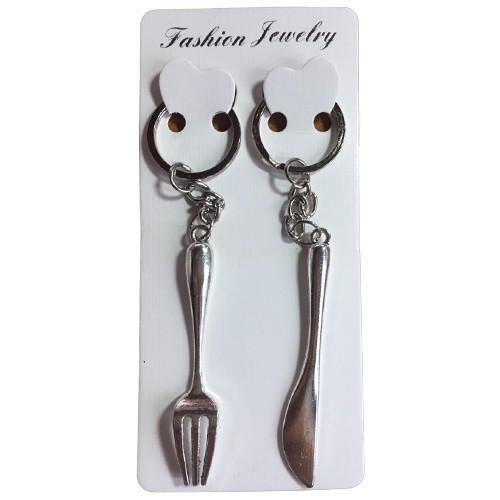 Брелок на ключи парный Вилка Нож Киев - изображение 1