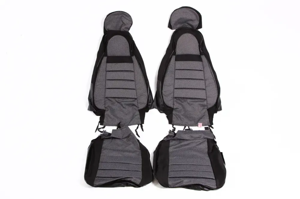 Чехлы на сидушки  2110 Avto-fortuna Lite Пилот с паралоном серые (2170) Винница - изображение 2