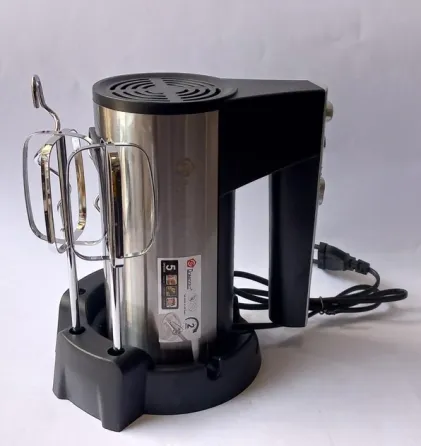 Потужний і багатофункціональний ручний міксер на підставці 240 Вт З 5 режимами 2 вінчики; 2 гаки DOMOTEC R6629A Одеса