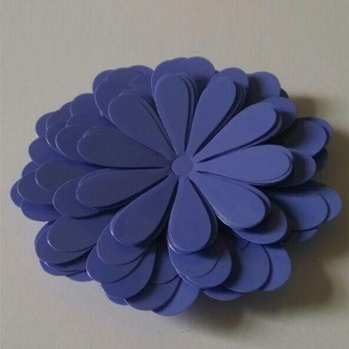 Набір фіолетових квіток - 12шт. Київ - фото 2