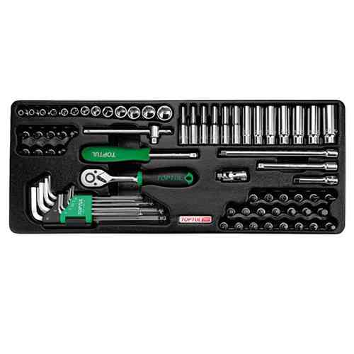 Набір інструменту в ложементі 1/4" 72ед. TOPTUL GCAT7202 Одеса