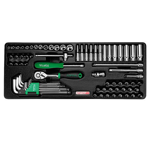 Набір інструменту в ложементі 1/4" 72ед. TOPTUL GCAT7202 Одеса - фото 1