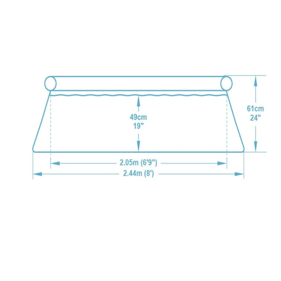 Бассейн надувной 57448S 244 x 61 см, круглый 1880 л Винница - изображение 2