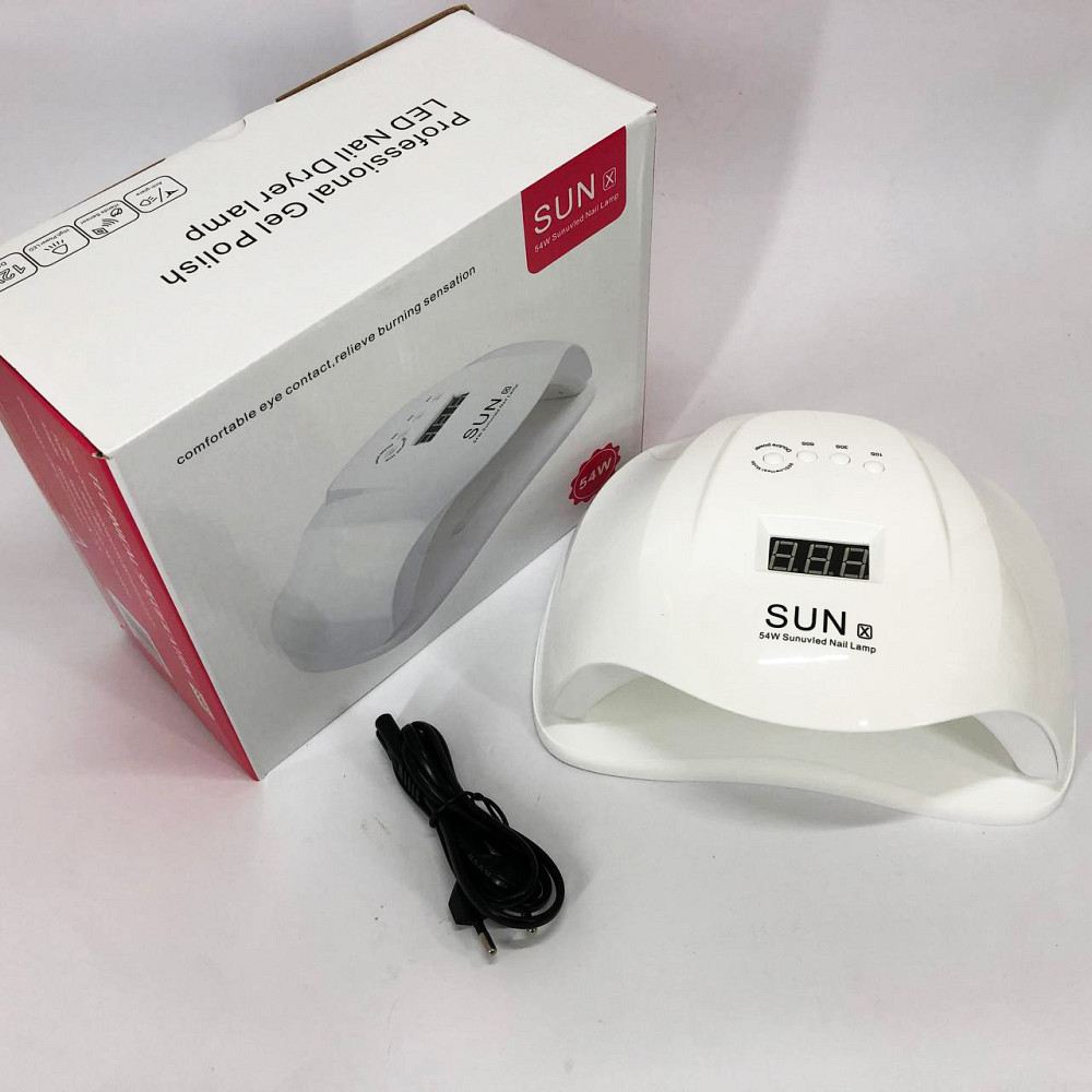 Индукционная уф лампа для ногтей 54w, УФ-лампы для маникюра Лампа маникюра бюджетная GI-15 Львов - изображение 17