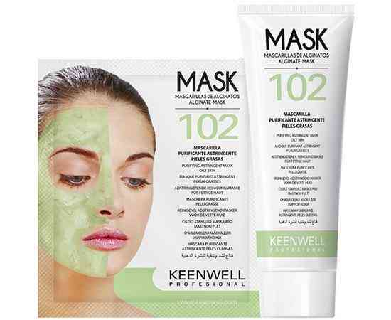 Альгинатная маска очищающая для жирной кожи №102 Keenwell Alginate Mask 125 мл + 25 гр Днепр