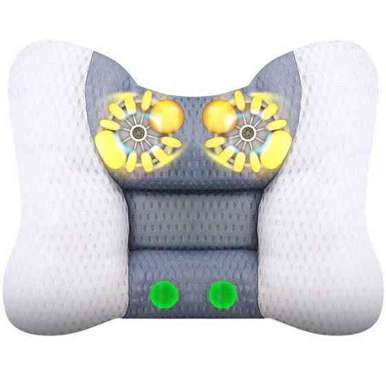 Масажер для шиї А-3 Масажна подушка (Сірий) Київ