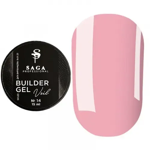 Гель для наращивания Saga Veil Gel 14 Киев
