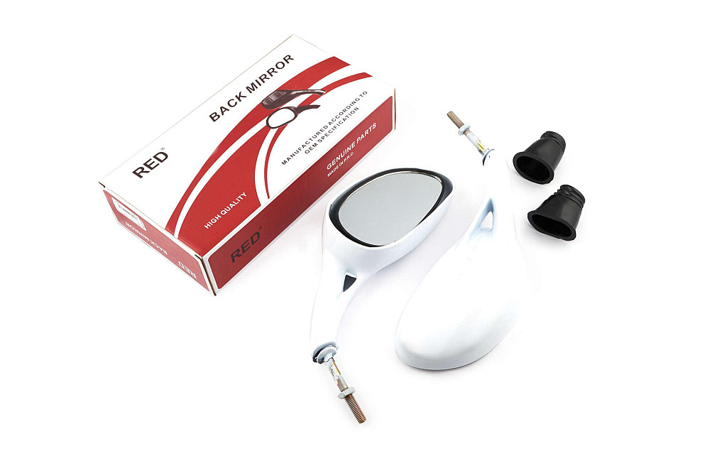 Дзеркала крапля (білі) RED Київ - фото 1