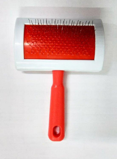 Пуходерка 25-7, 8*5 см ручка 7.5 см Київ - фото 1