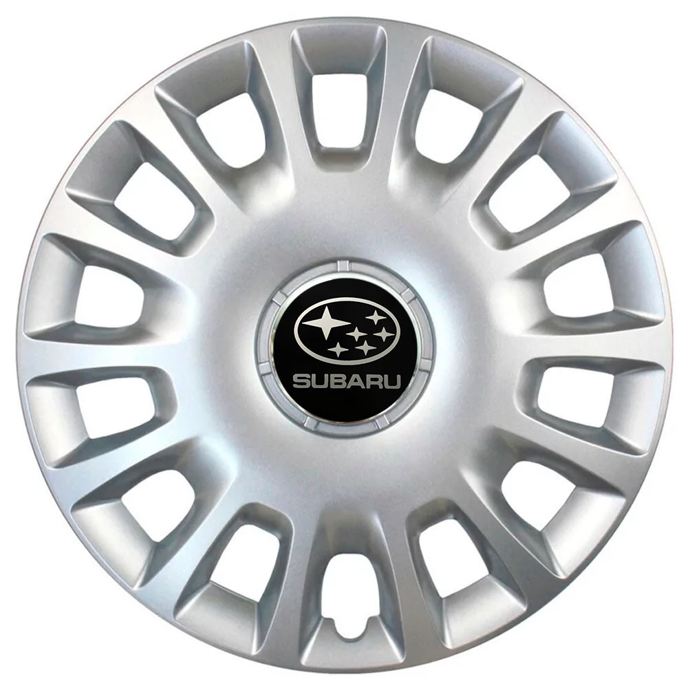 Автомобильные модельные колпаки R15 Subaru 307 4шт, SJS, серебряные Киев - изображение 1