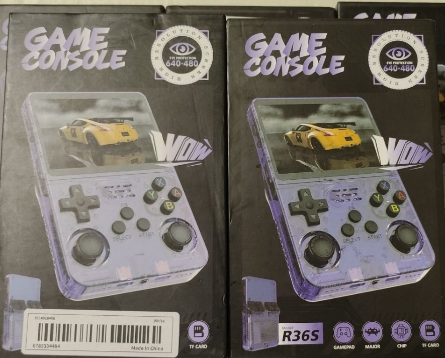 Игровая приставка R36S 64Gb Портативная Ретро консоль (последняя ревизия) Киев - изображение 5