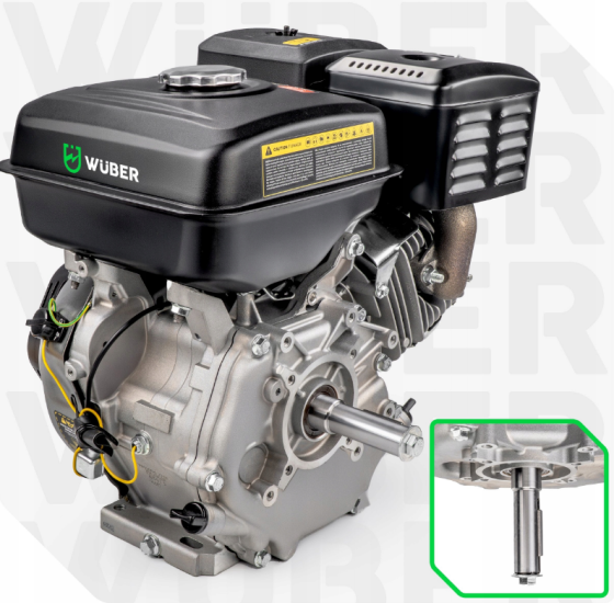 Двигун внутрішнього згоряння 270см³ 9к.с., ВАЛ 25,4мм Wuber W41004 (Польща) Київ
