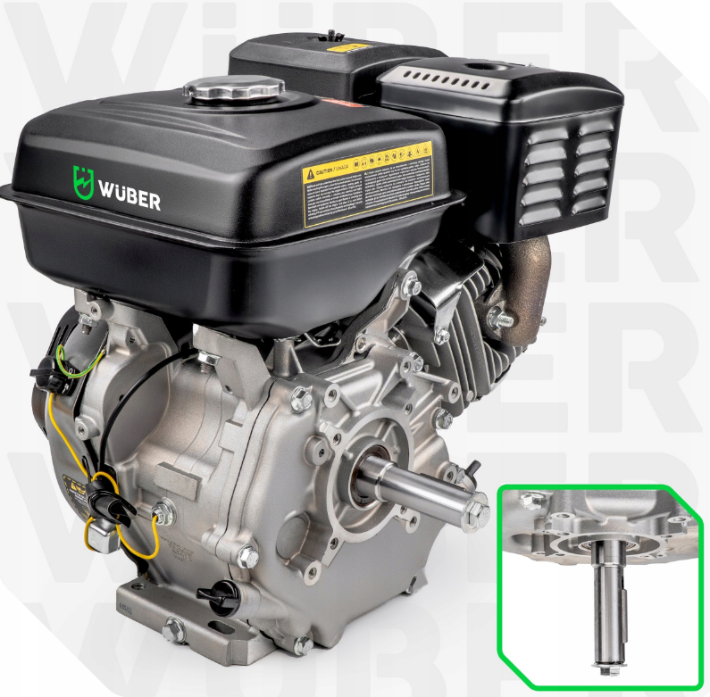 Двигатель внутреннего сгорания 270см3 9л.с. ВАЛ 25,4мм Wuber W41004 (Польша) Киев - изображение 6