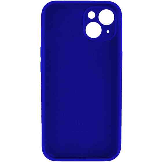 Чохол для смартфона Silicone Full Case AA Camera Protect for Apple iPhone 14 45,Shiny Blue Київ