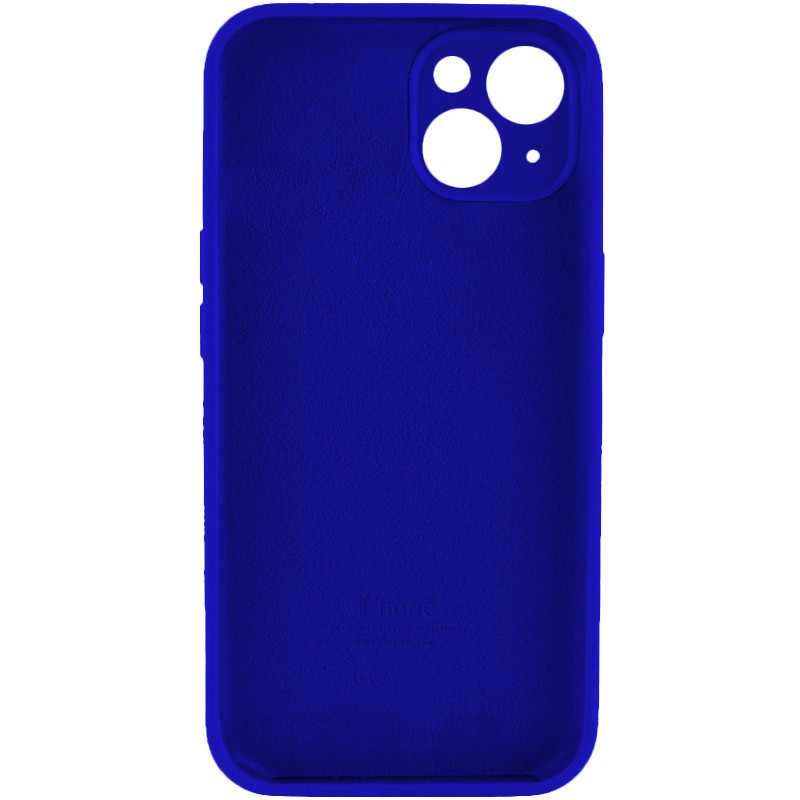 Чохол для смартфона Silicone Full Case AA Camera Protect for Apple iPhone 14 45,Shiny Blue Київ - фото 2
