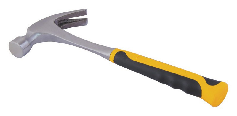 Молоток столярный MASTERTOOL 600 г HRC 55 цельнометаллический 02-0703 Ровно - изображение 1