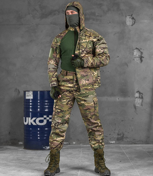 Тактичний чоловічий костюм трійка Universal (кітель + штани + убакс) ВТ6778 (7-02) Мультикам L Вінниця - фото 4