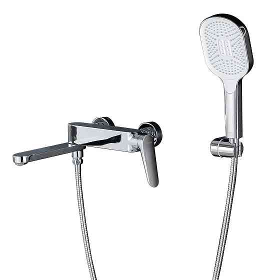 Смеситель для ванны GAPPO G3210 с душевым гарнитуром, хром Киев