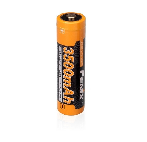 Аккумулятор 18650 Fenix 3500mAh Li-Ion (Черно-желтый) Киев - изображение 1