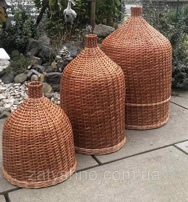 Плетені люстри з лози Київ - фото 5