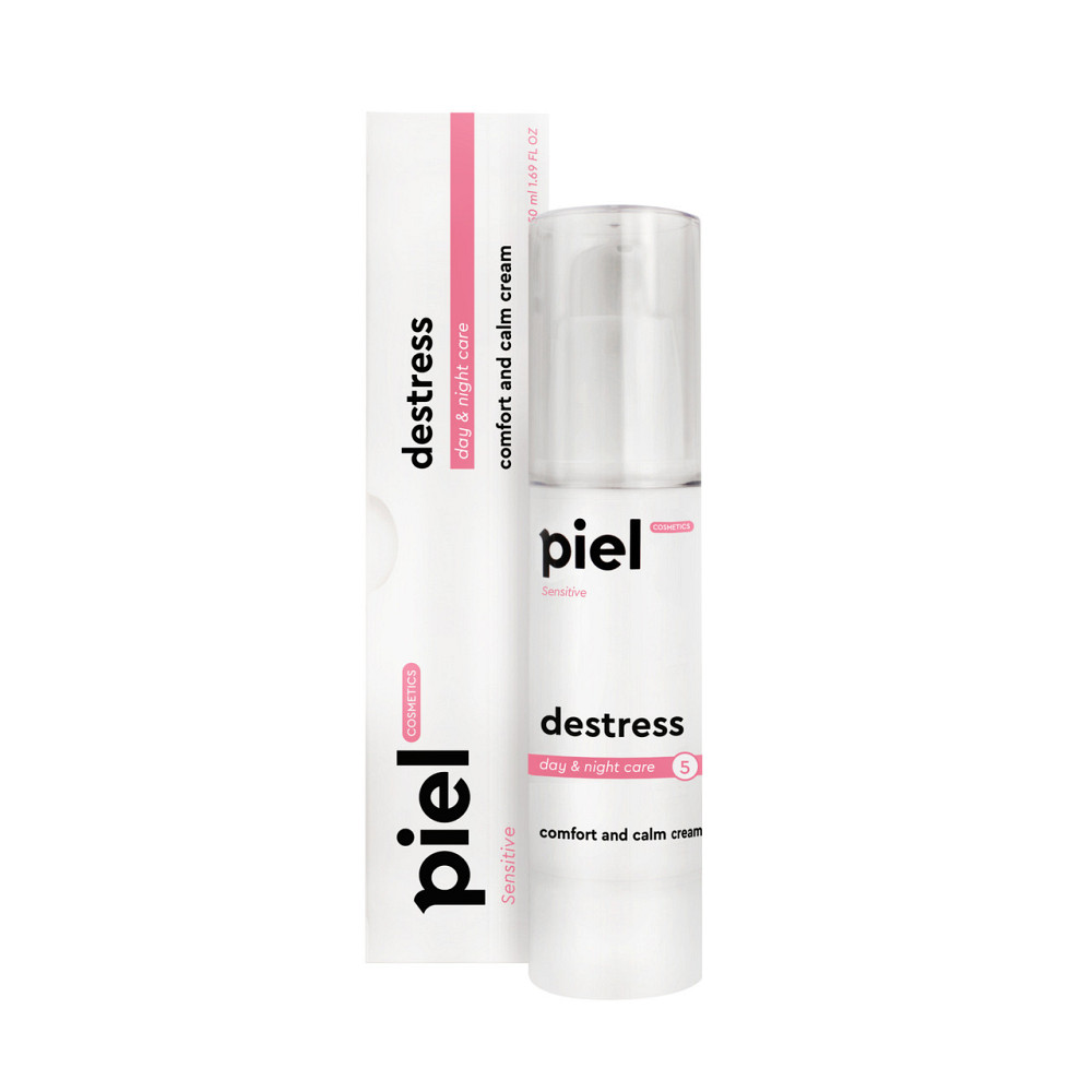 Ультразволожувальний крем із натуральним SPF день/ніч Piel Destress Cream 50 мл Дніпро - фото 1