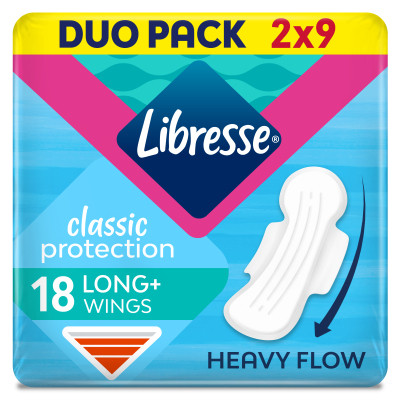 Гигиенические прокладки Libresse Classic Ultra Clip Super Duo Soft 18 шт (7322540063608) Винница - изображение 1