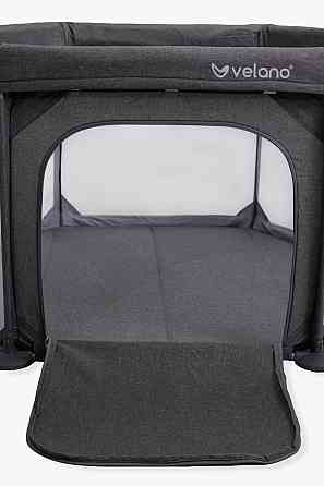 Манеж дитячий шестикутний VELANO Star, grey Київ