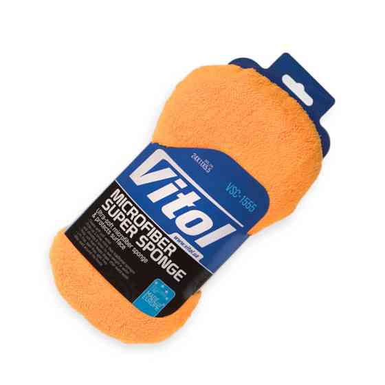 Губка мікрофібри для миття автомобіля 24х11х5,5 Мукачево