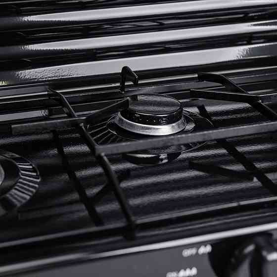 Настільна газова плита на 3 конфорки Sokany 5.5 кВт Чорна Lugi SK-6003B Коломия