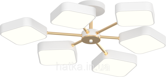 Люстра VALESO XI3351-6 белый+золото Киев