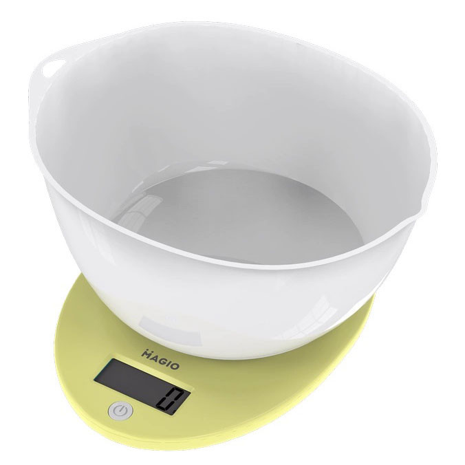 Кухонные весы с чашей с тарой Magio, Простые кухонные весы чашей тарелкой Веса в подарок WH-39 Львов - изображение 4