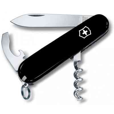 Ніж Victorinox Waiter 84 мм Чорний (0.3303.3) Вінниця