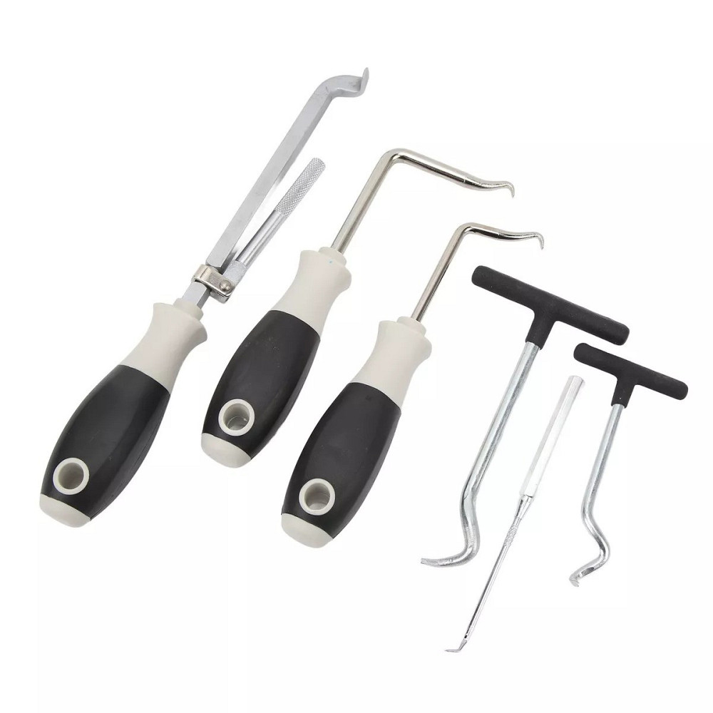 Набор крючков для демонтажа уплотнительных колец и сальников 6 предметов, в кейсе ROCKFORCE RF-906G13 Одесса - изображение 5