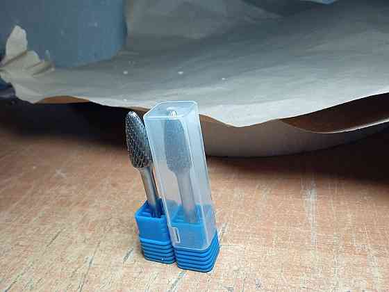 Борфреза FX еліпс 6×18×6 мм — твердосплавна шарошка по металу для дриля та гравера Харків