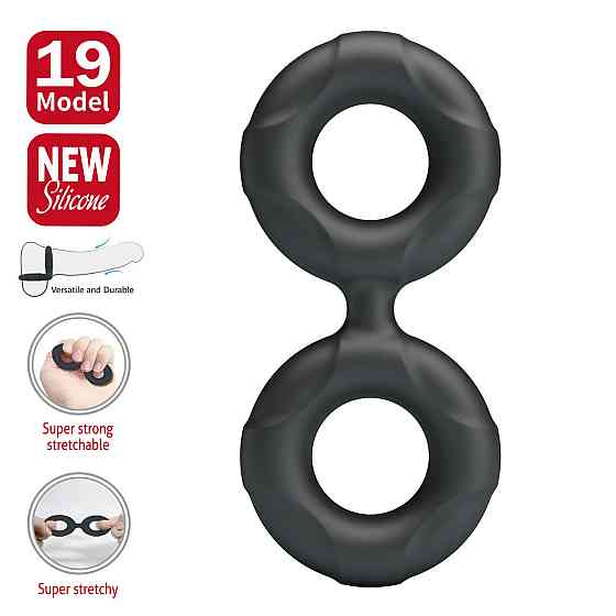 Эрекционное кольцо Crazy Bull №19 - Radwan super soft silicone, BI-210364 Sex Aura Киев