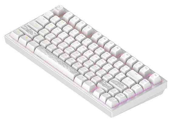 Клавіатура Dark Project ALU81 Terra Nostra White (DPKB_NOSTRA_81_ANSI_WHITE_UA) ( Білий ) Харьков