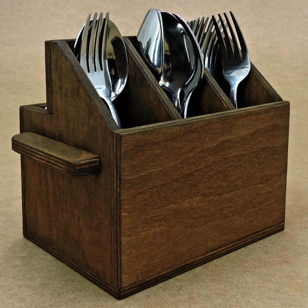 Підставка для столових приладів "Вітелло" капучино Миколаїв - фото 1