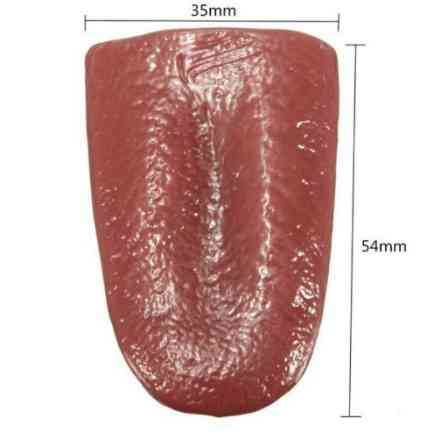 Искусственный язык 35 на 54 мм коричневый Киев