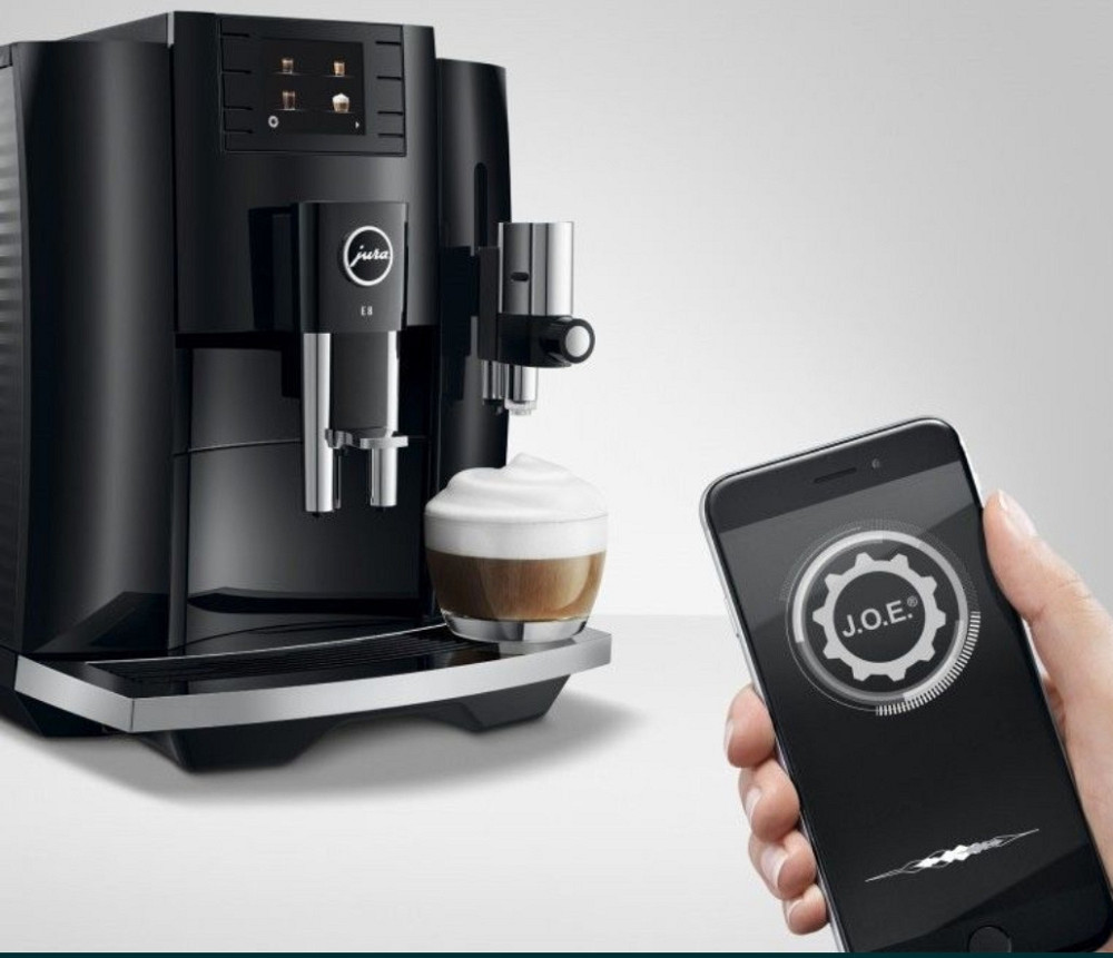 Кофемашина автоматическая: Jura E8 Piano Black. Харьков - изображение 3