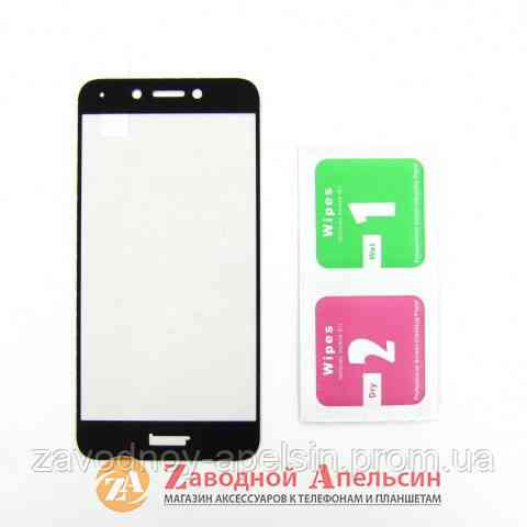 Защитное стекло Huawei Honor 6A Glass full черн Одесса