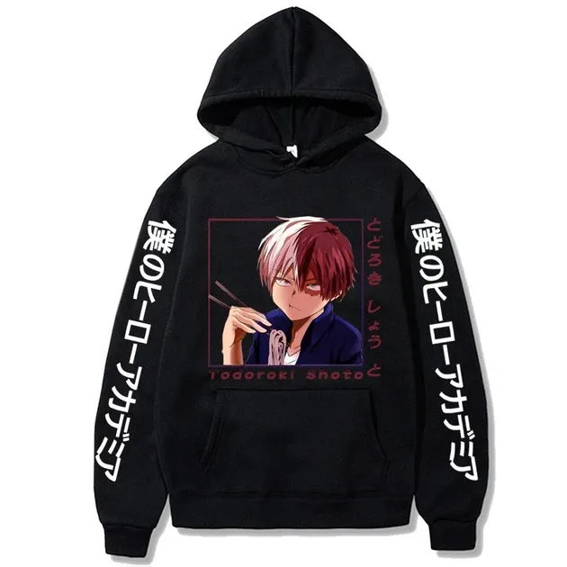 Худі, чорна аніме для підлітка хлопчика 2765865295 розмір 130 см Дніпро - фото 1