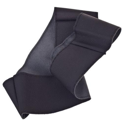 Чохол на кермо VSF68/3 чорний з трьома швами, шкіряний, обшивний Харків - фото 7