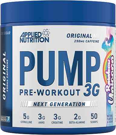 Предтренировочный комплекс Applied Nutrition Pump 3G 375 g (Rainbow Unicorn) Луцк