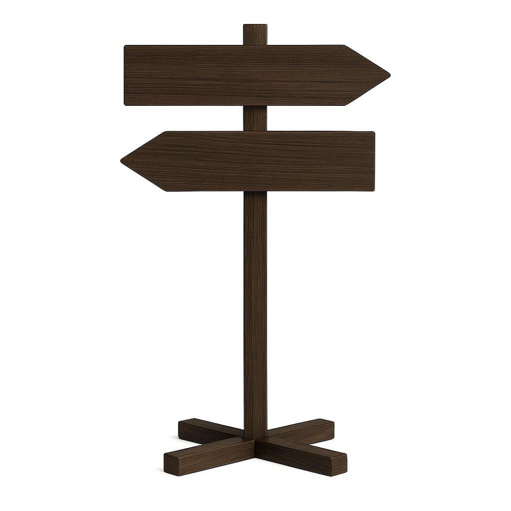 Напольная стрелка-указатель 