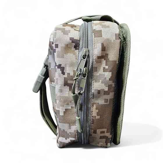 Аптечка с быстрым сбросом на липучке пиксель крепление на Молли на плитоноску рпс Одесса