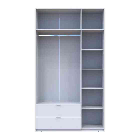 Шкаф для одежды Doros Лукас Белый 3ДСП 135х50х240 DRS-011652 (80737800) Львов