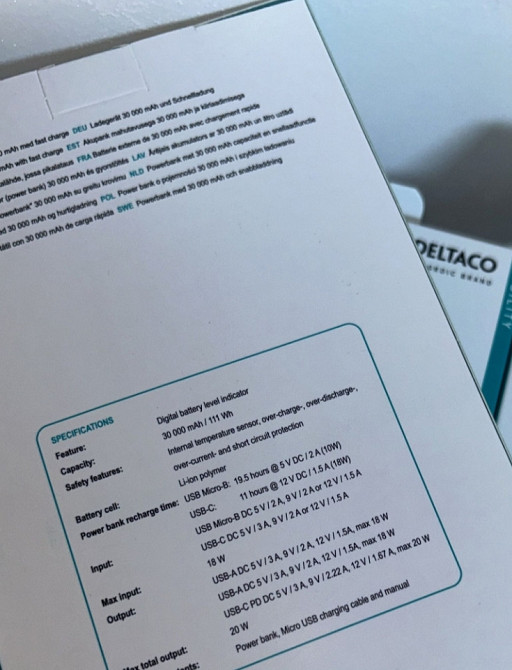 Павербанк Power Bank 30000 Киев - изображение 2