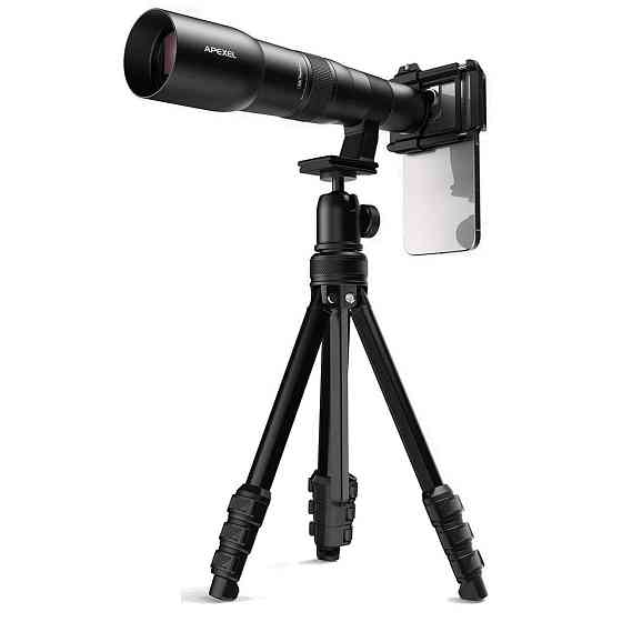 Телескоп для телефону 50X зі штативом TeleCular 3 Apexel APL-T50XJJ02 SBR Київ