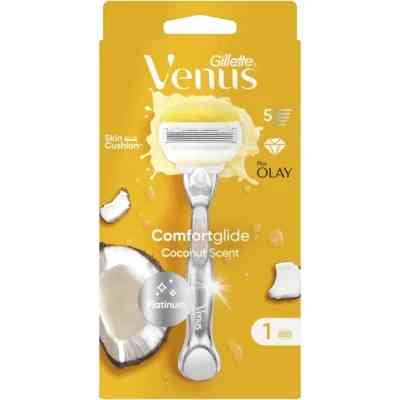 Бритва Gillette Venus ComfortGlide Olay с кокосом с 1 сменным картриджем (7702018339877) Винница